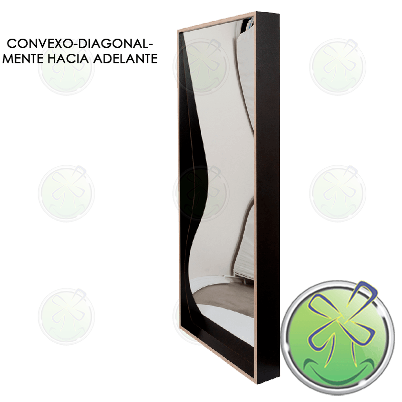 Convexo / Diagonal mente hacia adelante