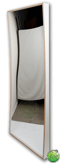 Risa espejo con la forma Hollow Longitud Risa espejo con la forma Hollow Longitud